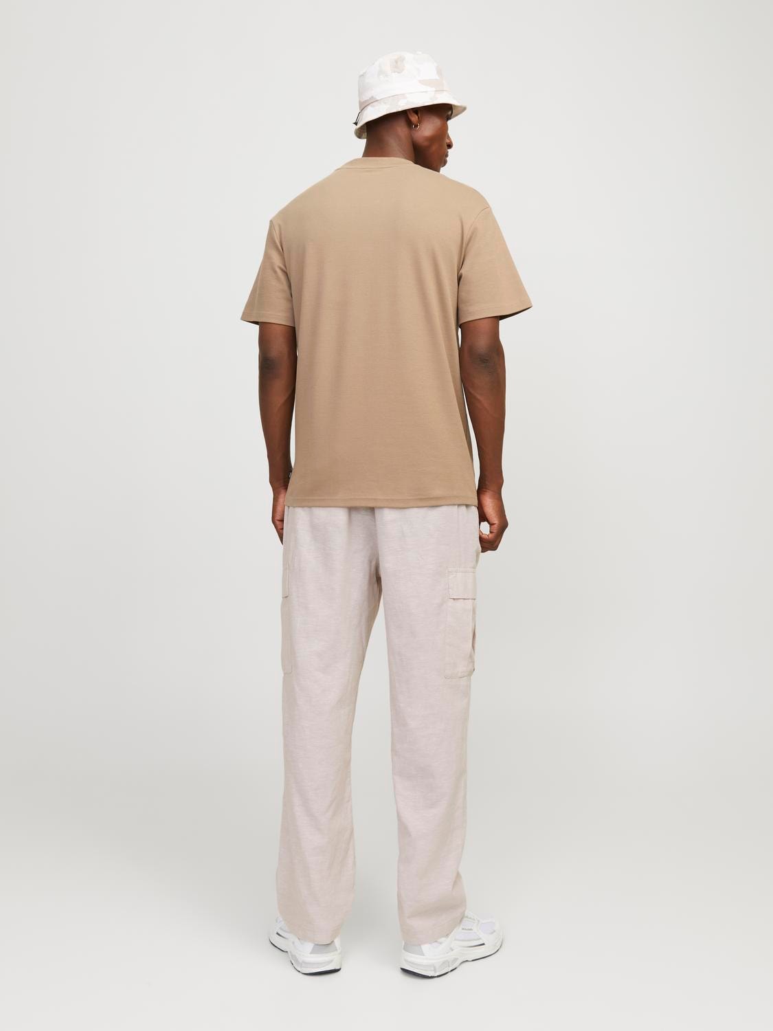 Pantaloni Cargo Loose Jack&Jones beige