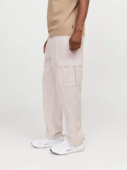 Pantaloni Cargo Loose Jack&Jones beige