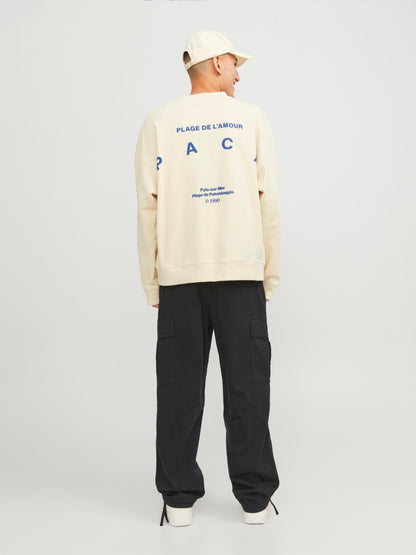 Pantaloni Cargo Baggy Jack&Jones nero