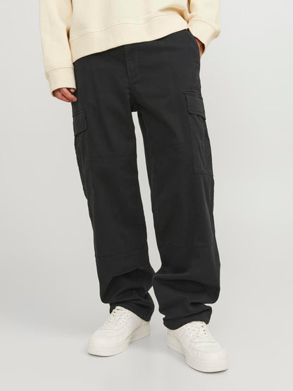 Pantaloni Cargo Baggy Jack&Jones nero