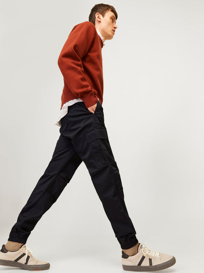 Pantaloni Cargo Loose Jack&Jones nero