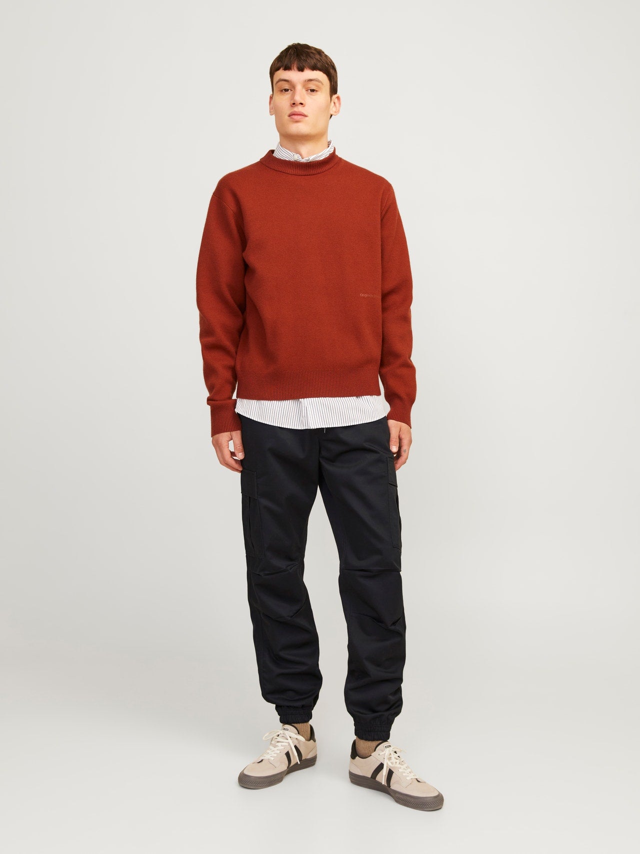 Pantaloni Cargo Loose Jack&Jones nero