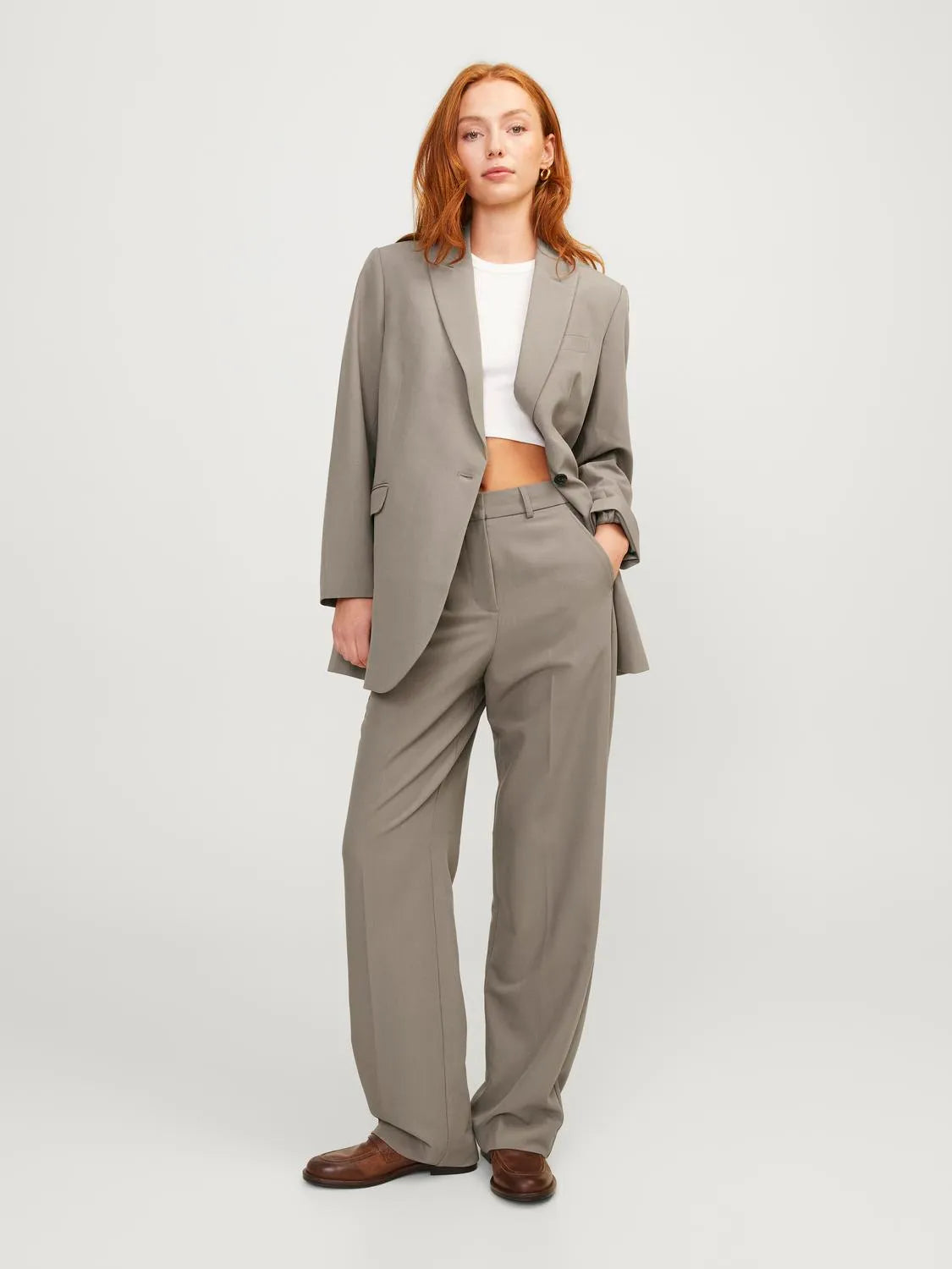 Pantaloni Palazzo JJXX sabbia