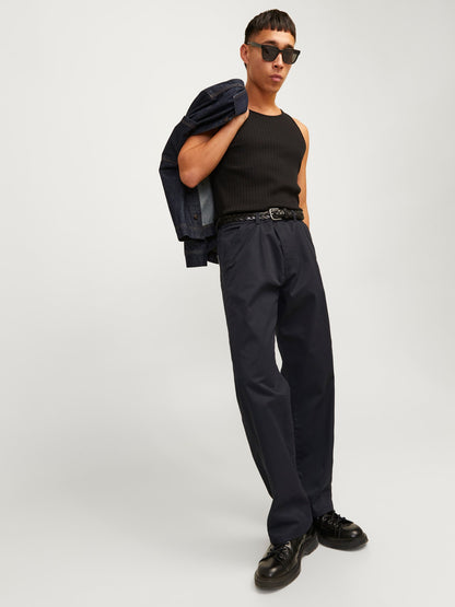 Pantaloni Carpenter Baggy Jack&Jones nero