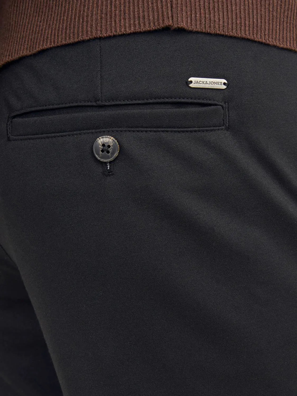 Pantaloni Slim Jack&Jones nero