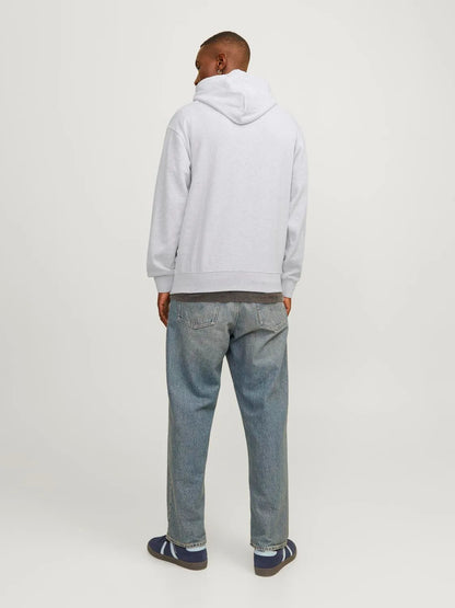 Felpa con cappuccio Jack&Jones bianco