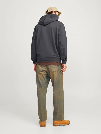 Felpa con cappuccio Jack&Jones grigio