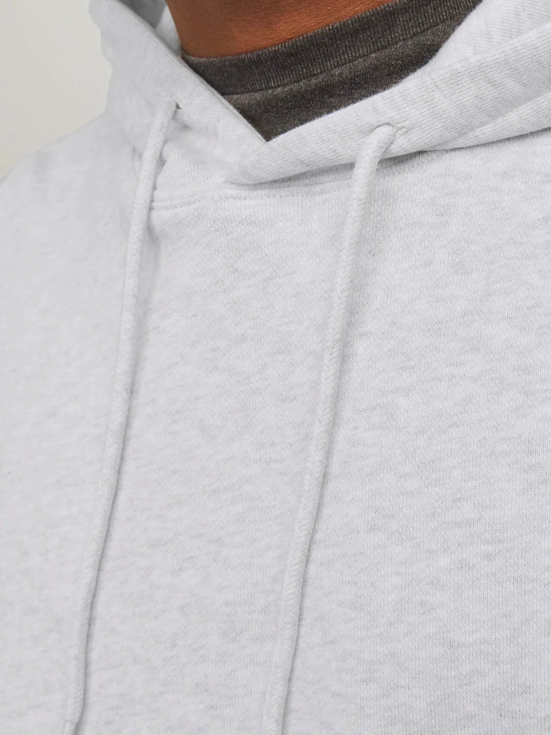 Felpa con cappuccio Jack&Jones bianco