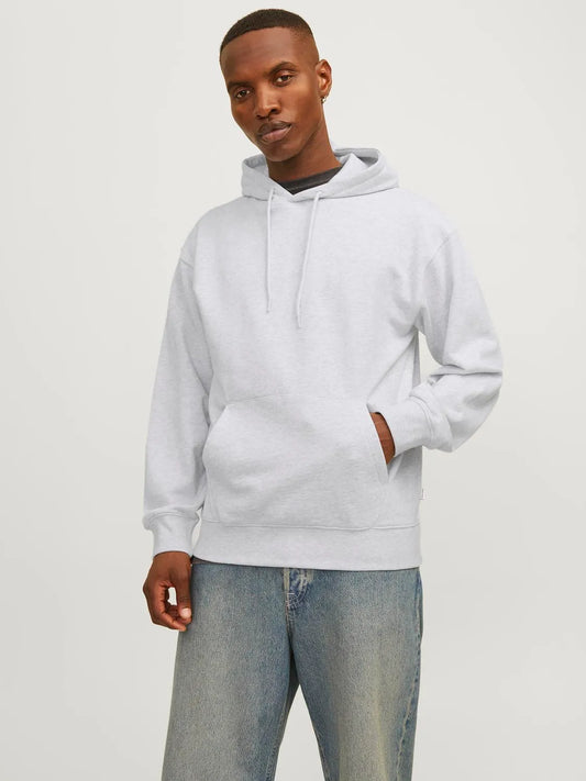Felpa con cappuccio Jack&Jones bianco
