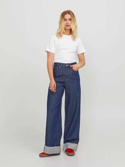 Jeans Wide Palazzo JJXX blu