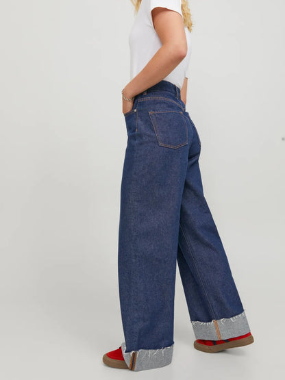 Jeans Wide Palazzo JJXX blu