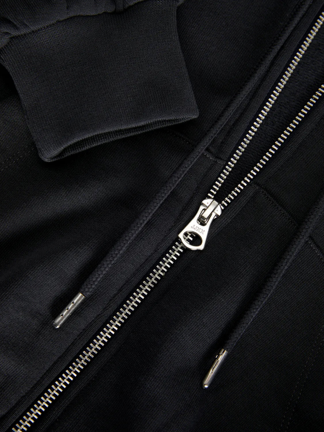 Giacca con cappuccio zip JJXX nero