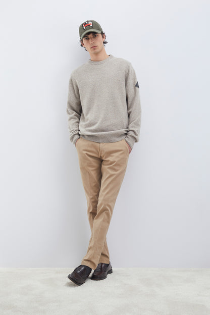 Pantaloni Slim Roy Roger's beige