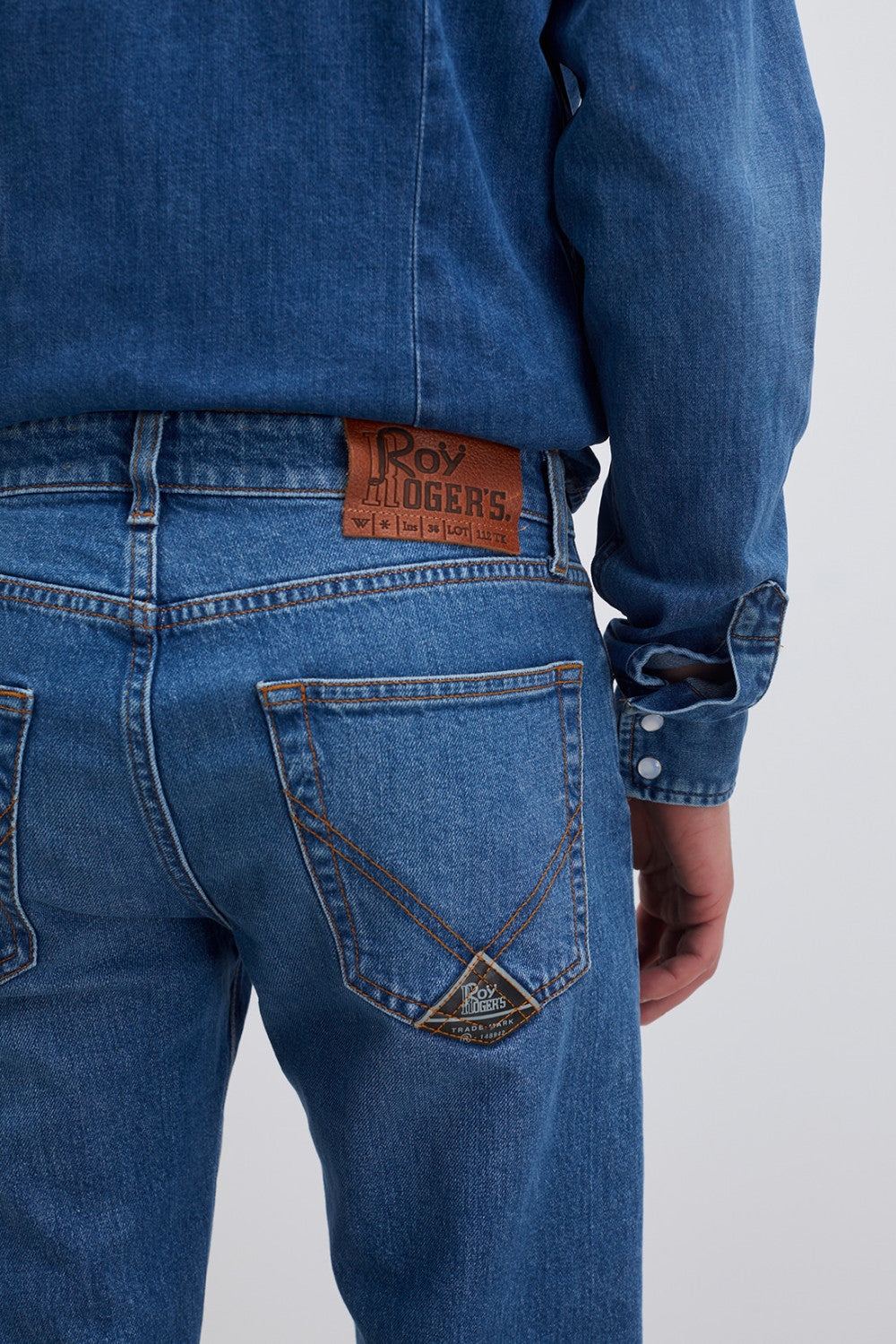 Jeans 517 Mick Roy Roger's blu