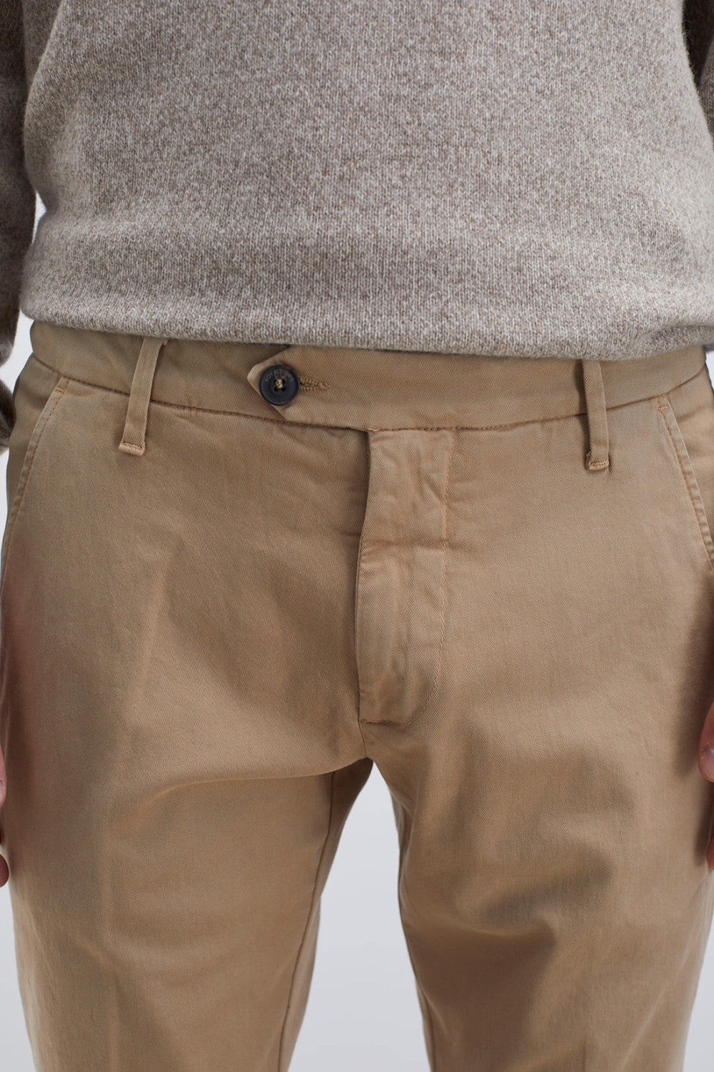 Pantaloni Slim Roy Roger's beige