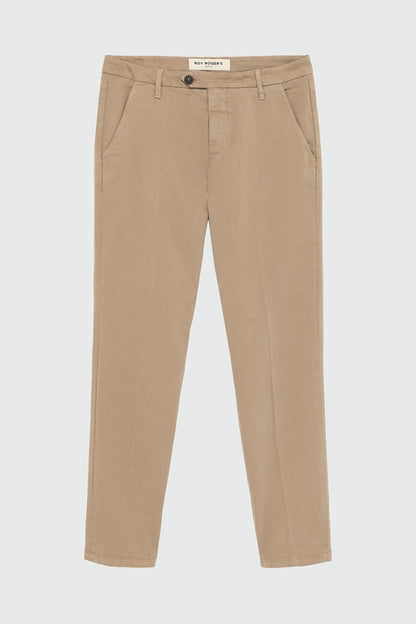 Pantaloni Slim Roy Roger's beige
