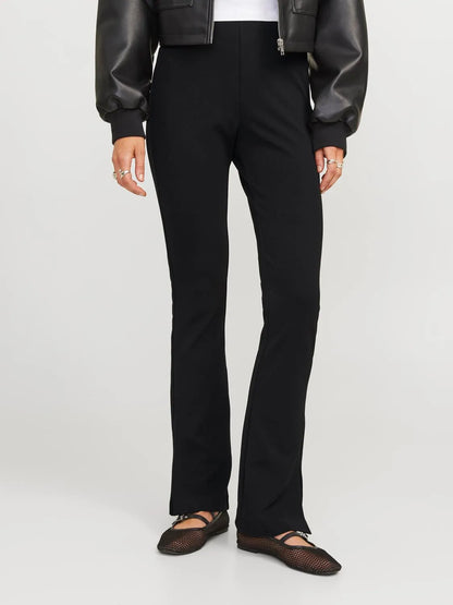 Pantaloni a zampa JJXX nero