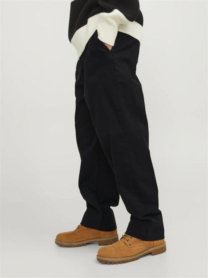 Pantaloni Loose Jack&Jones nero