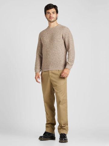Pantaloni Loose Jack&Jones beige
