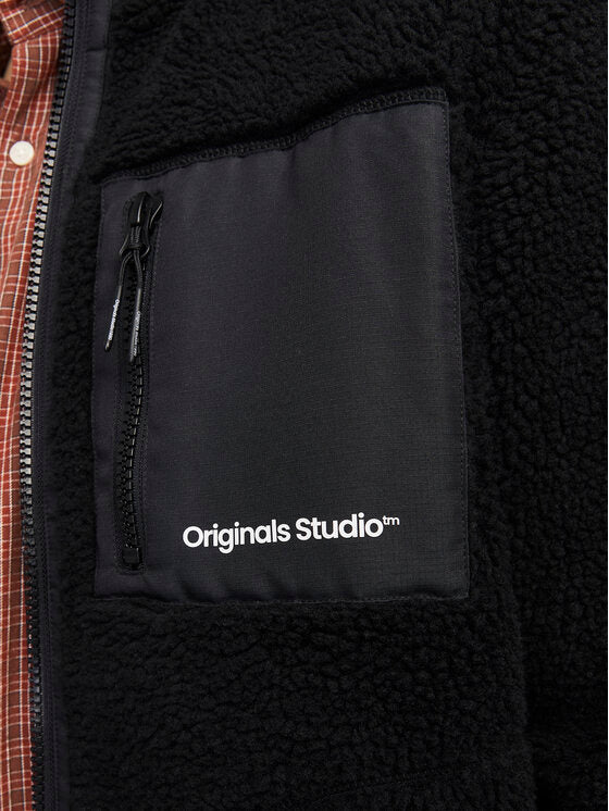 Giacca zip Jack&Jones nero