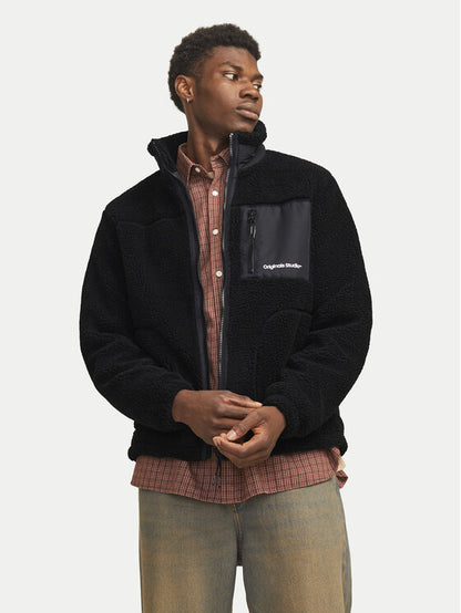 Giacca zip Jack&Jones nero