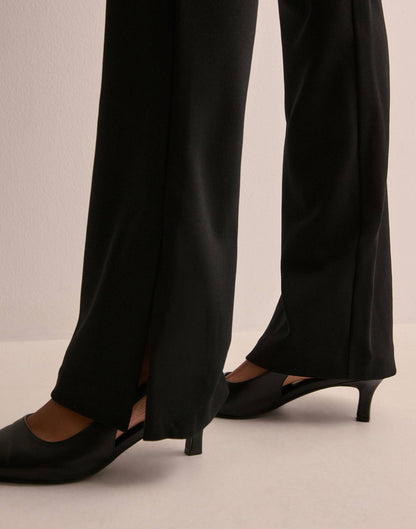 Pantaloni a zampa JJXX nero