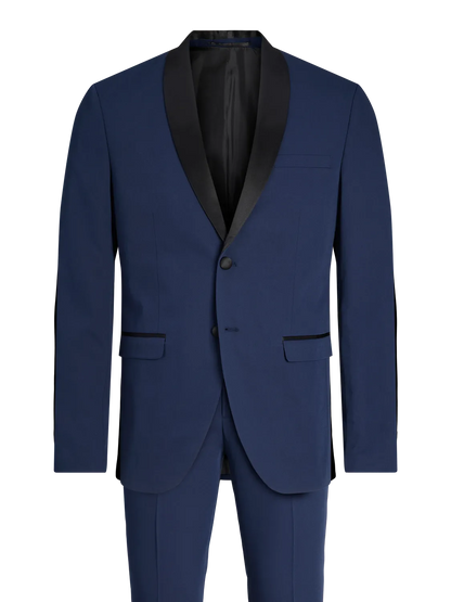 Pantalone Slim Tuxedo Jack&Jones blu