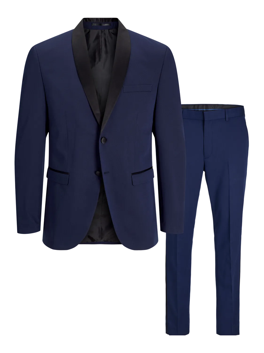 Pantalone Slim Tuxedo Jack&Jones blu