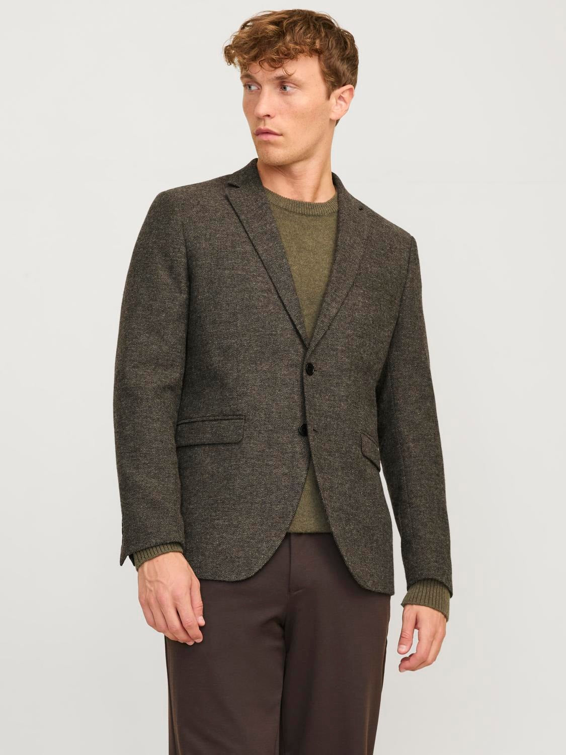 Giacca Slim Jack&Jones marrone