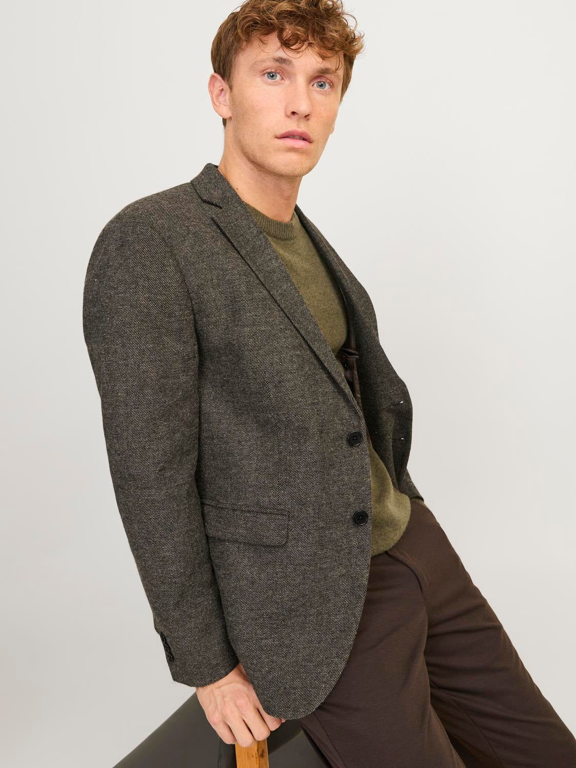Giacca Slim Jack&Jones marrone