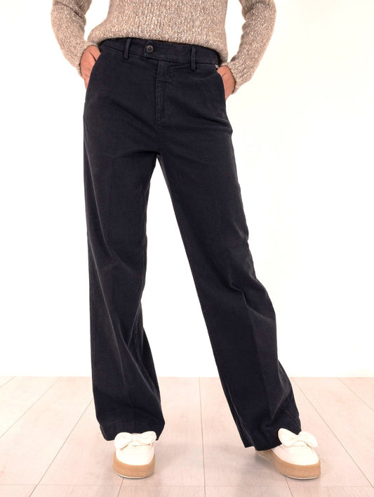 Pantalone Wide Roy Roger's blu