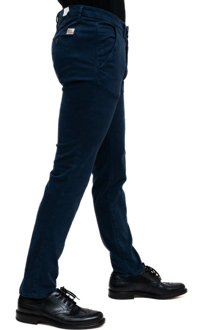 Pantaloni Slim Roy Roger's blu