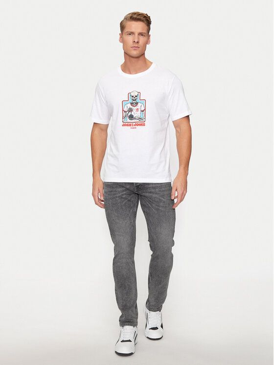 Jeans Slim Jack&Jones grigio