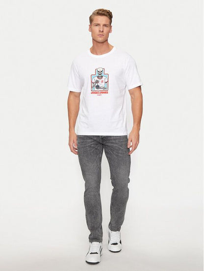 Jeans Slim Jack&Jones grigio
