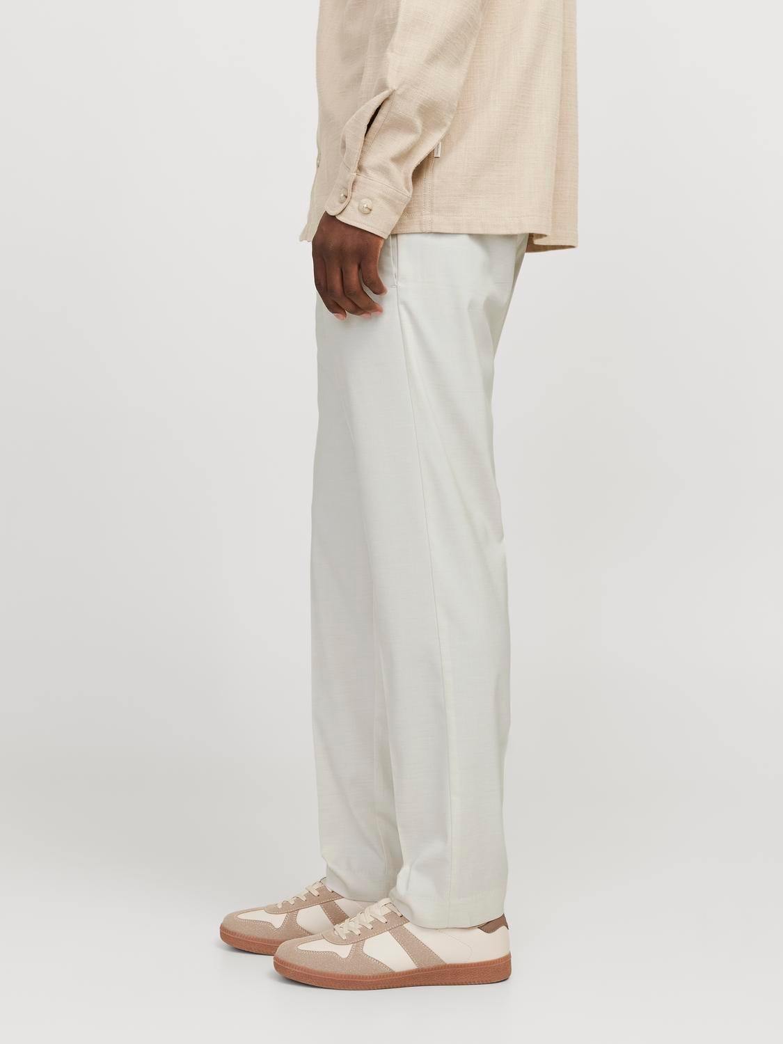 Pantaloni Loose Jack&Jones bianco
