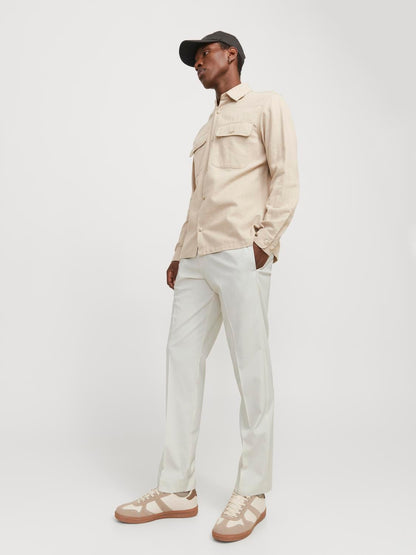 Pantaloni Loose Jack&Jones bianco