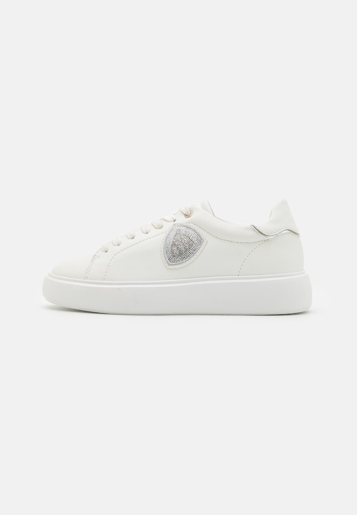 Sneakers Platform Blauer bianco