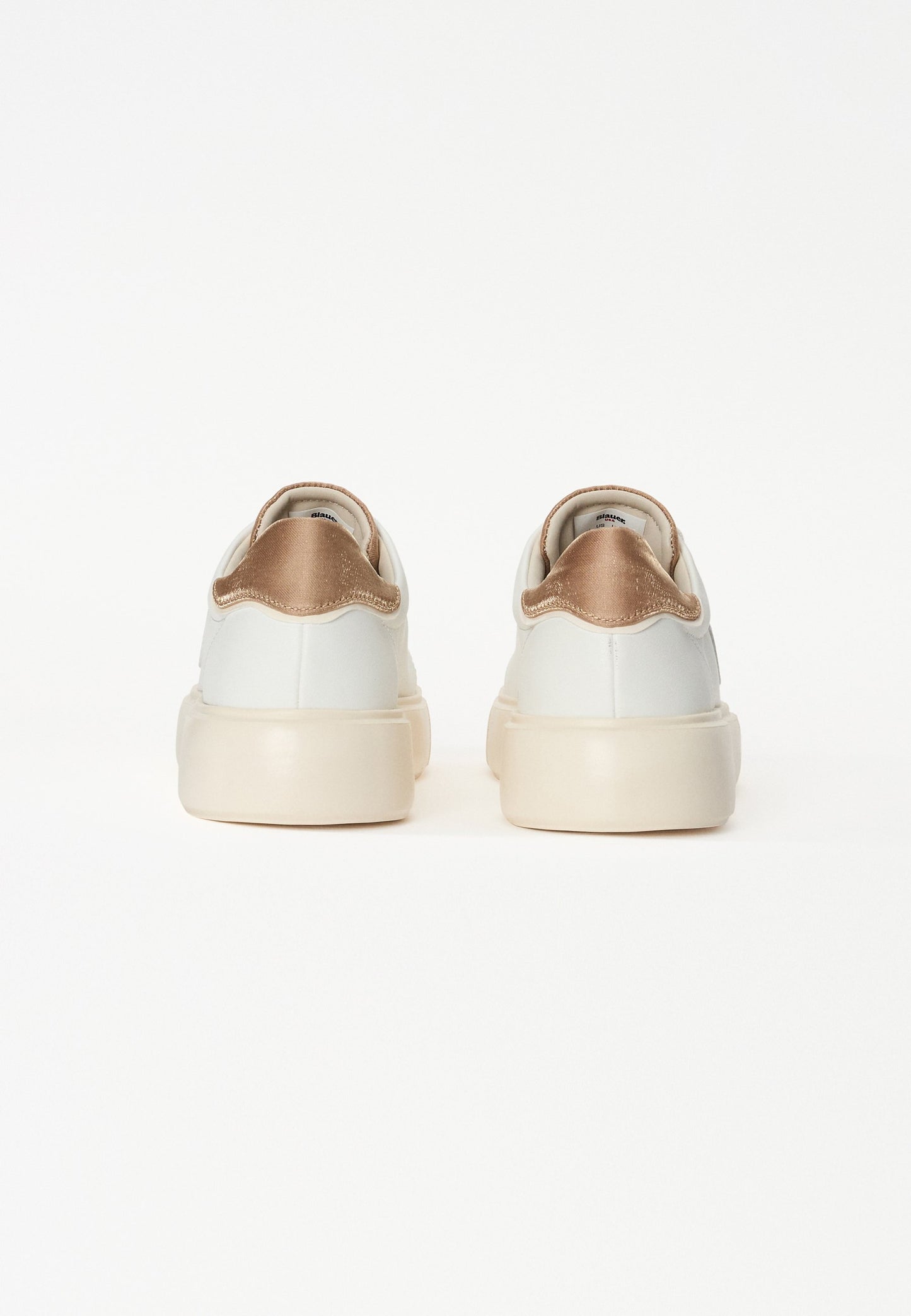Sneakers Platform Blauer bianco
