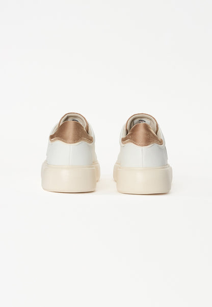 Sneakers Platform Blauer bianco