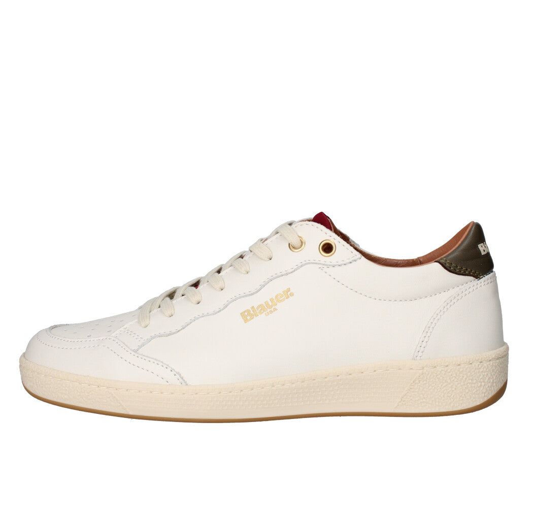 Sneakers Blauer crema / militare