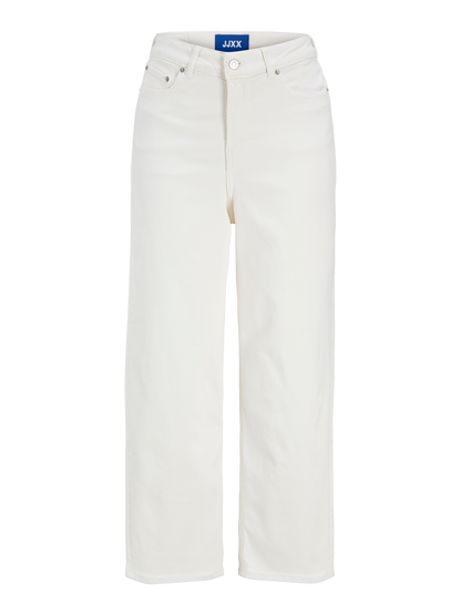 Jeans Wide Palazzo JJXX bianco
