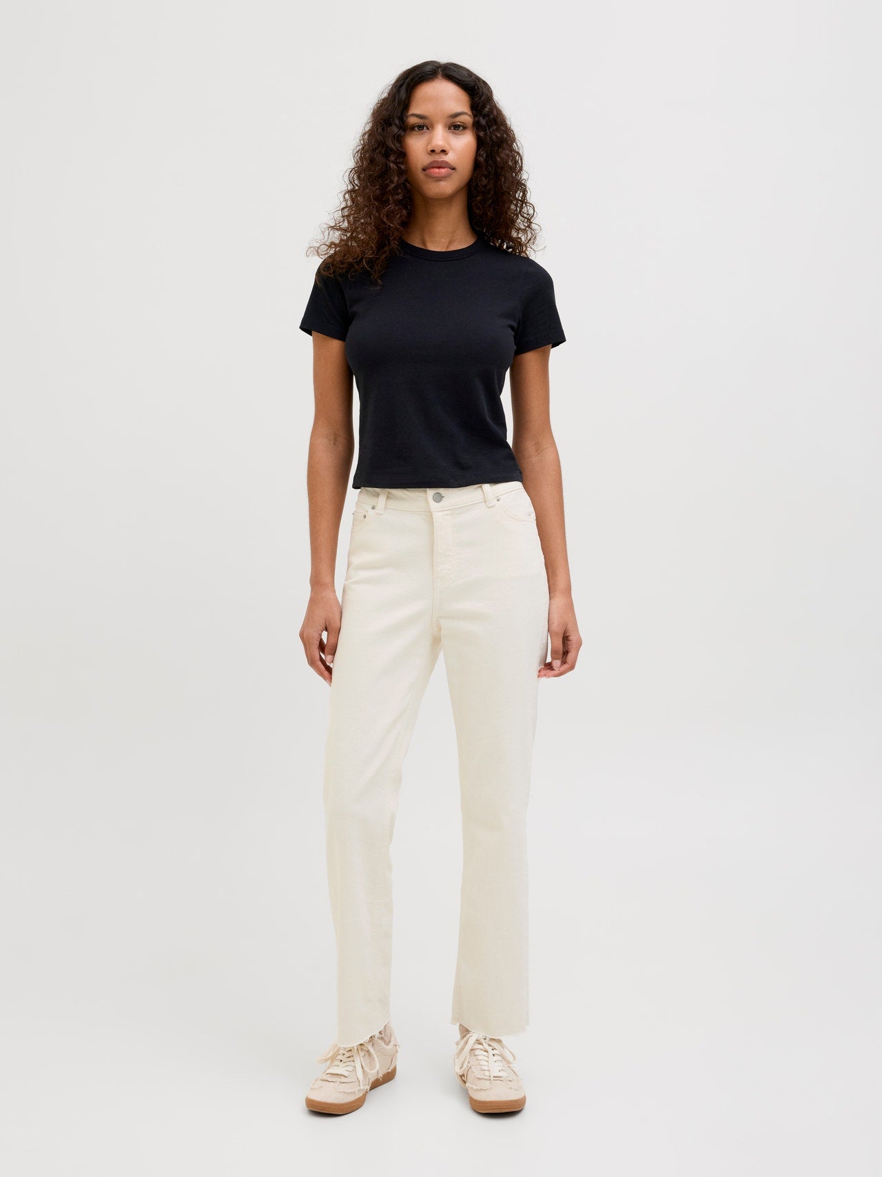 Jeans Slim JJXX bianco