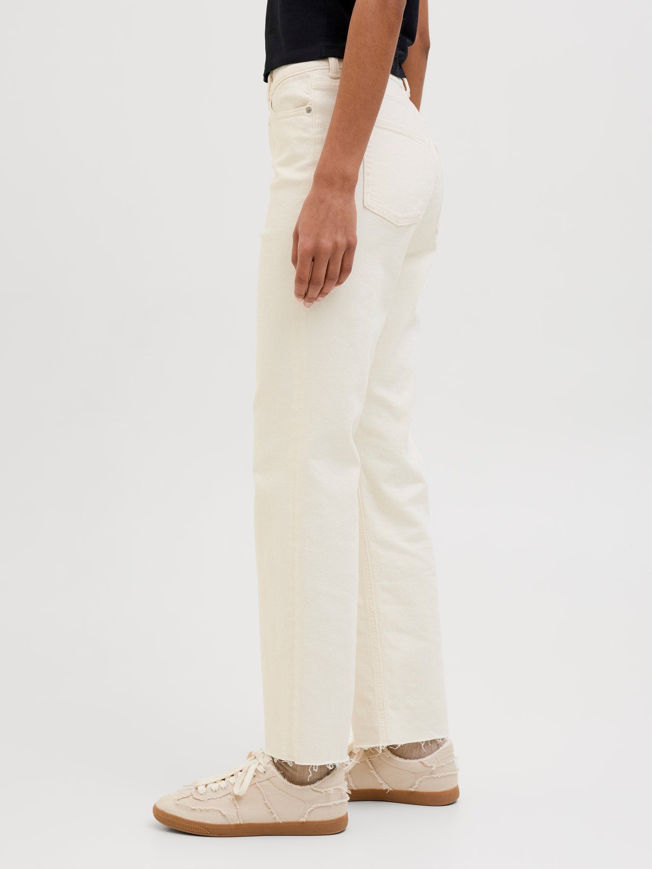 Jeans Slim JJXX bianco