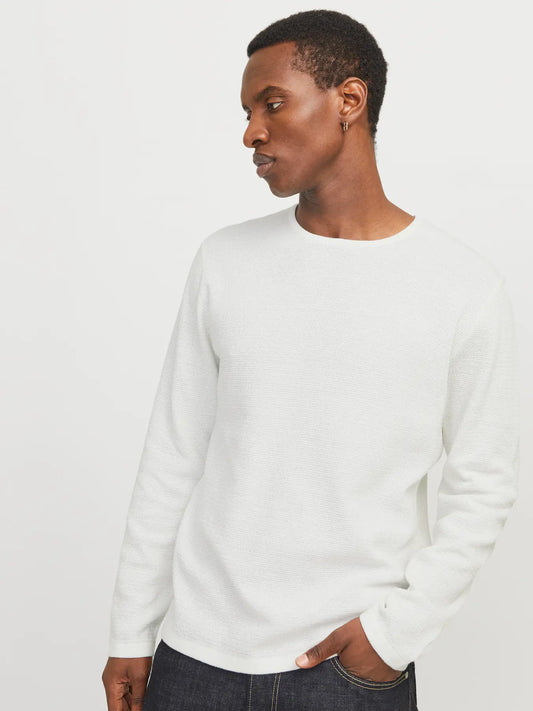 Maglione leggero Jack&Jones bianco