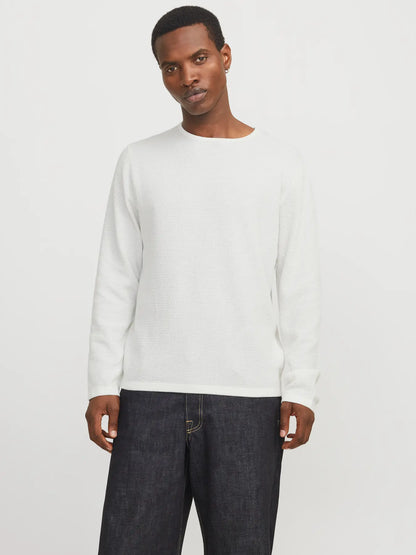 Maglione leggero Jack&Jones bianco