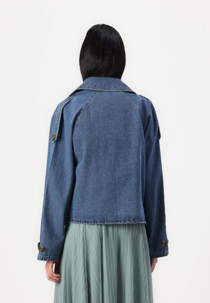 Trench in Jeans JJXX Doppiopetto