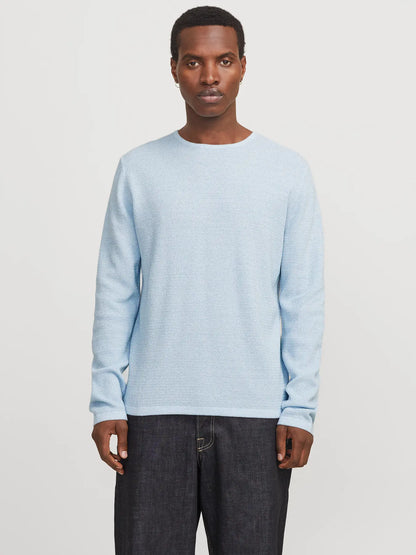 Maglione leggero Jack&Jones azzurro