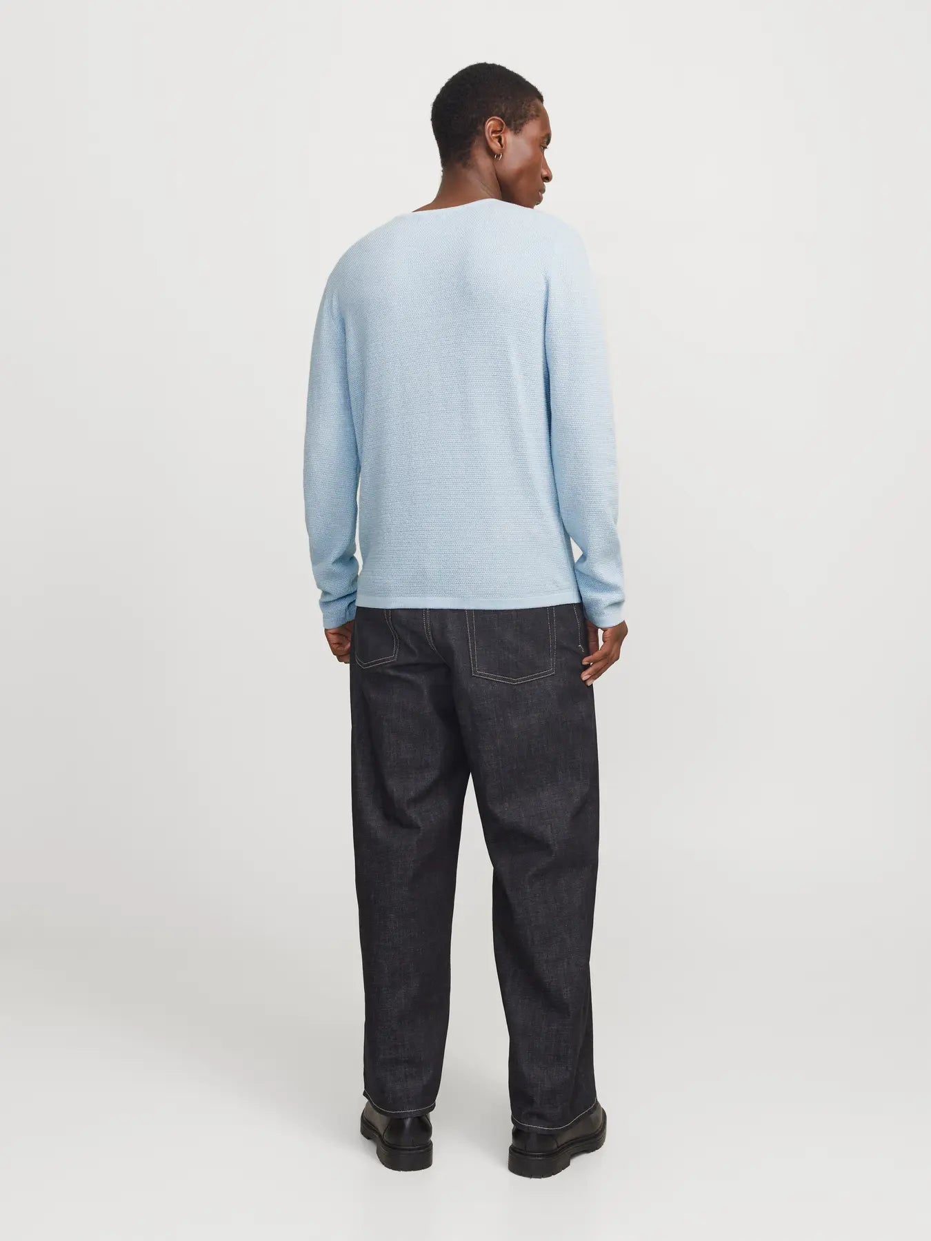 Maglione leggero Jack&Jones azzurro