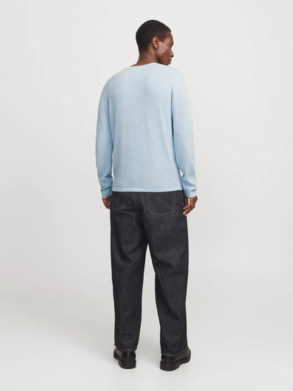 Maglione leggero Jack&Jones azzurro