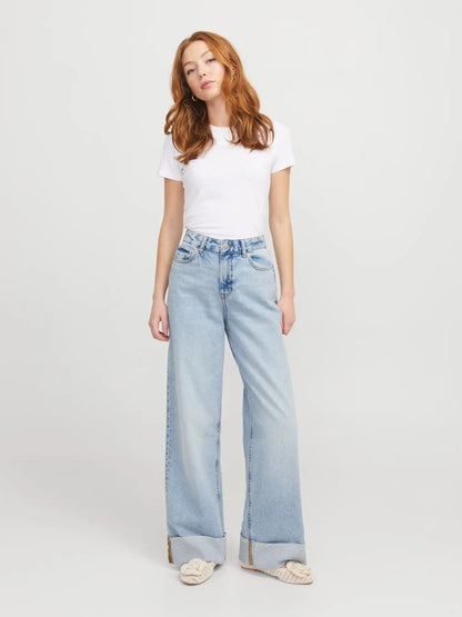 Jeans Wide Palazzo JJXX blu